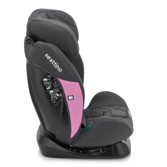 Автокрісло 0–36 кг Sesttino Secure Pro Pink/Рожевий - Фото 7