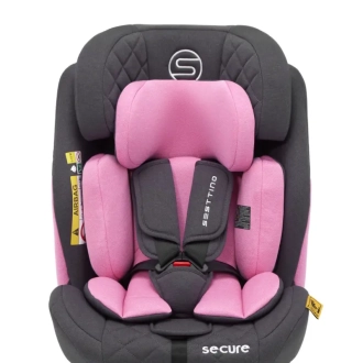 Автокрісло 0–36 кг Sesttino Secure Pro Pink/Рожевий - Фото 8