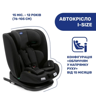 Автокресло 9–36 кг Chicco Mokita i-Size Черный - Фото 1