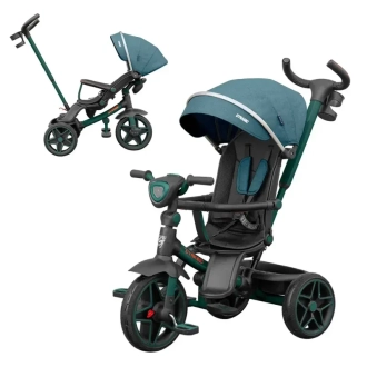 Велосипед трехколесный Tilly Dynamic T-3810 GREEN /1/ Зеленый - Фото 1