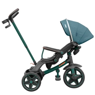 Велосипед трехколесный Tilly Dynamic T-3810 GREEN /1/ Зеленый - Фото 2