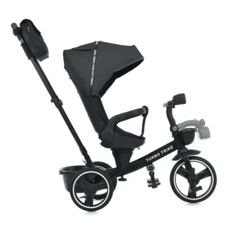 Велосипед трехколесный Turbo Trike MT 1002-1 Elegant Black/Черный - Фото 1