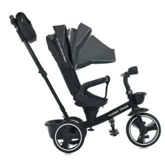 Велосипед трехколесный Turbo Trike MT 1002-1 Elegant Black/Черный - Фото 3