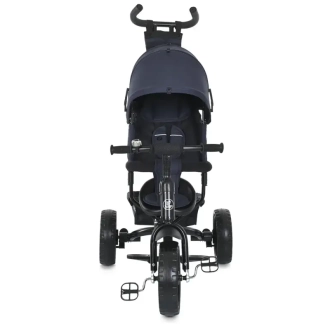 Велосипед трехколесный Turbo Trike MT 1005-9 Темно-синий - Фото 5