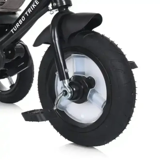Велосипед трехколесный Turbo Trike MT 1006-5 Коричнево-серый - Фото 8