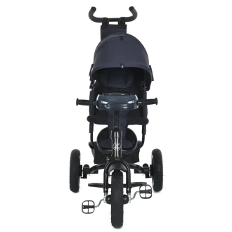 Велосипед трехколесный Turbo Trike MT 1006-9 Темно-синий - Фото 1