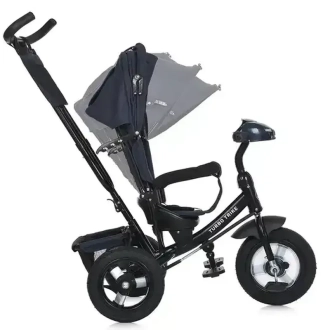 Велосипед трехколесный Turbo Trike MT 1006-9 Темно-синий - Фото 2