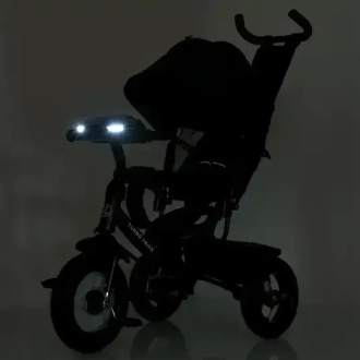 Велосипед трехколесный Turbo Trike MT 1006-9 Темно-синий - Фото 7