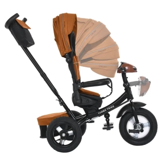 Велосипед трехколесный Turbo Trike MT 1007-11 Оранжевый - Фото 4