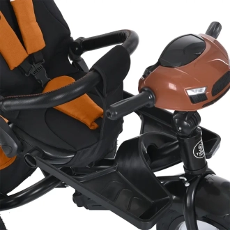 Велосипед трехколесный Turbo Trike MT 1007-11 Оранжевый - Фото 5