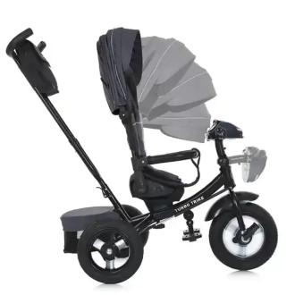 Велосипед трехколесный Turbo Trike MT 1007-2 Графитовый - Фото 13