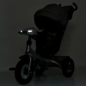 Велосипед трехколесный Turbo Trike MT 1007-8 Светло-серый - Фото 5