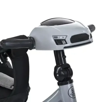 Велосипед трехколесный Turbo Trike MT 1007-8 Светло-серый - Фото 8