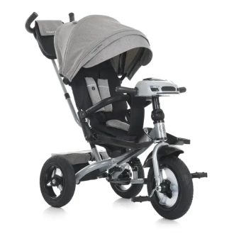 Велосипед трехколесный Turbo Trike MT 1007-8 Светло-серый - Фото 9