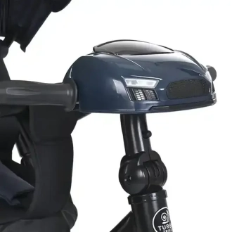 Велосипед трехколесный Turbo Trike MT 1007-9 Темно-синий - Фото 17