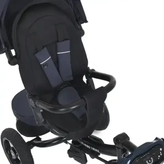 Велосипед трехколесный Turbo Trike MT 1007-9 Темно-синий - Фото 5