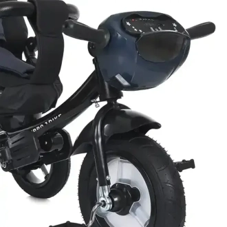 Велосипед трехколесный Turbo Trike MT 1007-9 Темно-синий - Фото 8