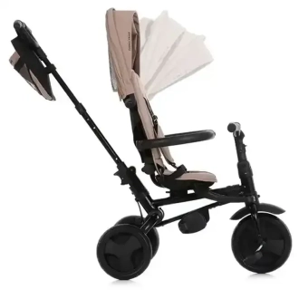 Велосипед трехколесный Turbo Trike MT 1055 Beige/Бежевый - Фото 6