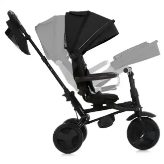 Велосипед трехколесный Turbo Trike MT 1055 Black/Черный - Фото 11