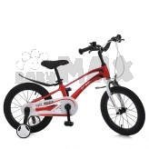Велосипед детский 16д. PROF1 MB 1681D Красно-белый