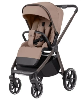 Коляска 2 в 1 Carrello Omega Deluxe CRL-6531 Paper Beige/Бежевый - Фото 3