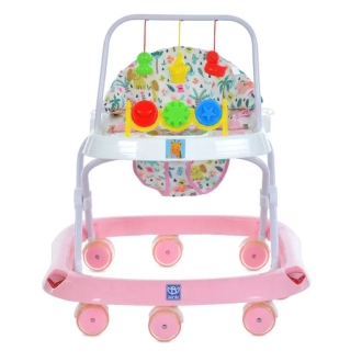 Ходунки детские Bambi M 0541C-6 Розовый - Фото 4
