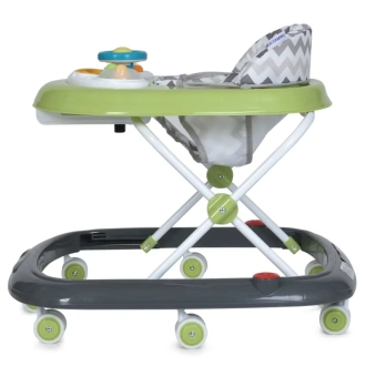 Ходунки детские El Camino ME 1049 HAPPY Lemon Green/Зеленый - Фото 1