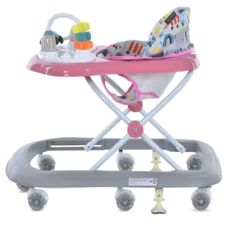 Ходунки детские El Camino ME 1215 SIMPLY Pink/Розовый - Фото 2