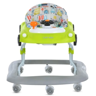 Ходунки детские El Camino ME 1216 CAR WAY Green-Gray/Серо-зеленый - Фото 3