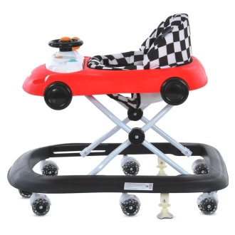 Ходунки детские El Camino ME 1216 CAR WAY Red-Black/Красно-черный - Фото 2