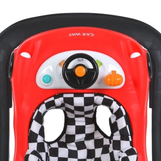 Ходунки детские El Camino ME 1216 CAR WAY Red-Black/Красно-черный - Фото 3