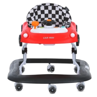 Ходунки детские El Camino ME 1216 CAR WAY Red-Black/Красно-черный - Фото 4