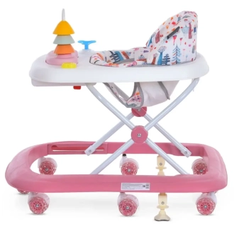Ходунки дитячі El Camino ME 1217 PYRAMID Pink/Рожевий - Фото 4