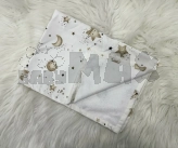 Пеленка M&Ababy Планеты 50×70 см, непромокаемая Белый