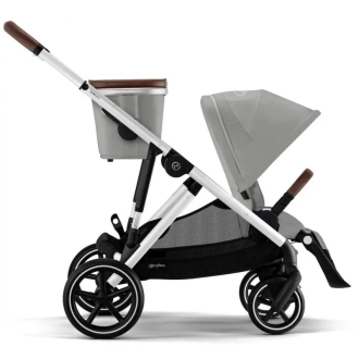 Коляска 2 в 1 Cybex Gazelle S Silver Stone Grey/Сірий - Фото 2