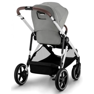 Коляска 2 в 1 Cybex Gazelle S Silver Stone Grey/Сірий - Фото 5