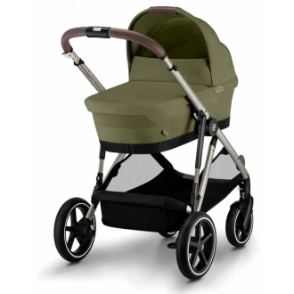 Коляска 2 в 1 Cybex Gazelle S Taupe Moss Green/Оливковий - Фото 1