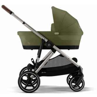 Коляска 2 в 1 Cybex Gazelle S Taupe Moss Green/Оливковий - Фото 4