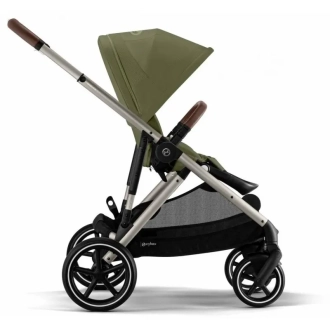 Коляска 2 в 1 Cybex Gazelle S Taupe Moss Green/Оливковий - Фото 7