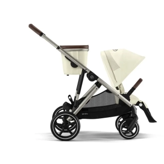 Коляска 2 в 1 Cybex Gazelle S Taupe Seashell Beige/Бежевий - Фото 2