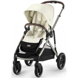 Коляска 2 в 1 Cybex Gazelle S Taupe Seashell Beige/Бежевий - Фото 3