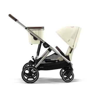Коляска 2 в 1 Cybex Gazelle S Taupe Seashell Beige/Бежевий - Фото 4