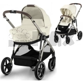 Коляска 2 в 1 Cybex Gazelle S Taupe Seashell Beige/Бежевий