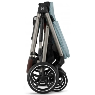 Коляска 2 в 1 Cybex Gazelle S Taupe Stormy Blue/Блакитний - Фото 8