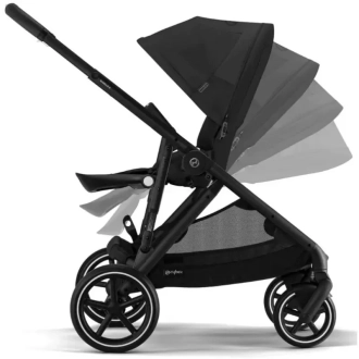 Коляска 2 в 1 Cybex Gazelle S Moon Black/Чорний - Фото 5