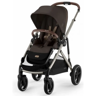 Коляска 2 в 1 Cybex Gazelle S Taupe Chocolate Brown/Коричневий - Фото 4