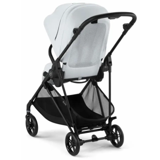 Коляска 2 в 1 Cybex Melio Carbon Fog Grey/Серый - Фото 3