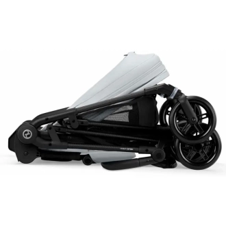 Коляска 2 в 1 Cybex Melio Carbon Fog Grey/Серый - Фото 4