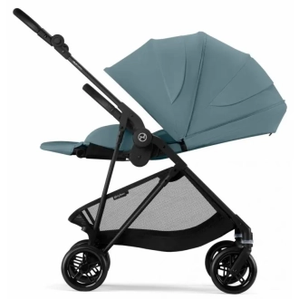 Коляска 2 в 1 Cybex Melio Carbon Stormy Blue/Блакитний - Фото 6