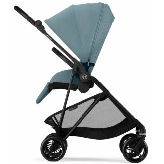 Коляска 2 в 1 Cybex Melio Carbon Stormy Blue/Блакитний - Фото 7